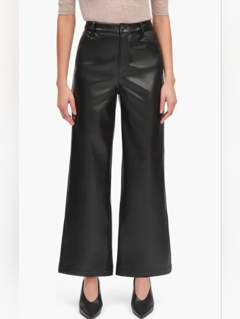 Favorite Daughter The Mischa Super High Waist Wide Leg Pants - Size 27